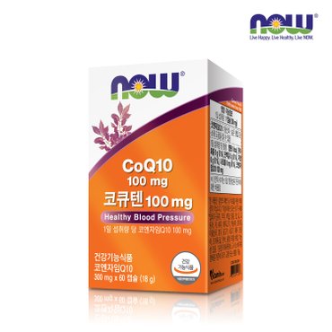 나우 [나우푸드] 코큐텐 100mg (300mg x 60캡슐)