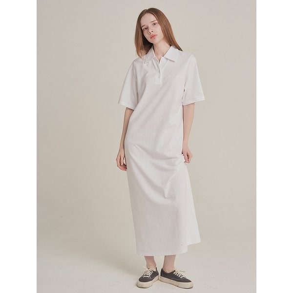 PK Maxi Dress _ White