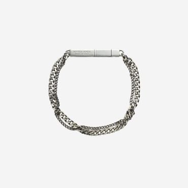  보테가 베네타 체인 아이디 브레이슬릿 실버 Bottega Veneta Chains Id Bracelet Silver