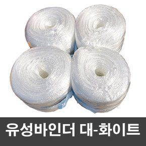 유성바인더 실용적인 끈 대-화이트 4P