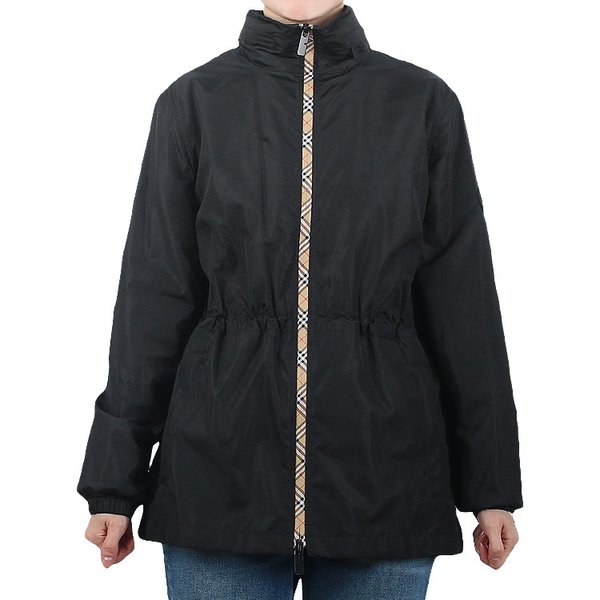 [시흥점] 26SS 쇼트 체커 테이프 나일론 파카 자켓 (8110309)