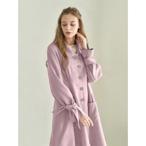 LILAC TENCEL LONG JACKET