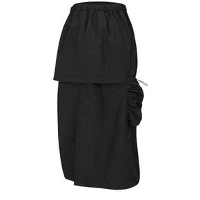 PUSH SKIRT IN BLACK(셔링 카고 스커트)