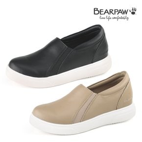 베어파우(BEARPAW) 키높이 여성 슬립온 LILLIAN 2중 택1 (K2490OC-W)