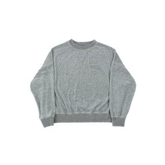 일구구일 VELOUR LOGO SWEATSHIRT_2COLOR