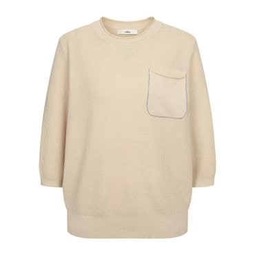 레노마레이디 포켓 칠부니트 풀오버 R2F35KPO330