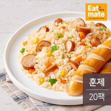 잇메이트 닭가슴살 소시지 볶음밥 훈제 200gx20팩(4kg)