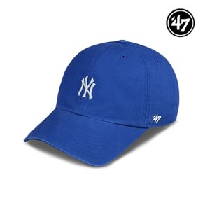 47브랜드 뉴욕 양키스 NY 스몰 로고 MLB 엠엘비 볼캡 야구 모자 로얄...