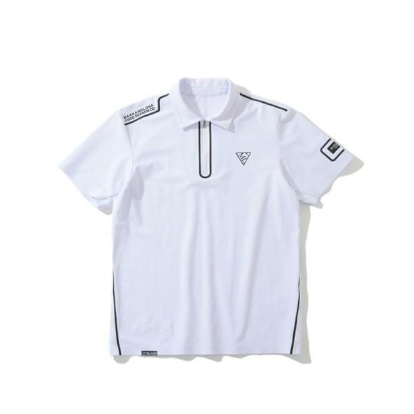 확대된 대표 마크앤로나 폴로 티셔츠 MCM3AAP50 WHITE DOM