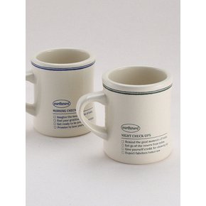 [각인/단품] Morning Mug 350ml 다이너 각인 머그컵 단품