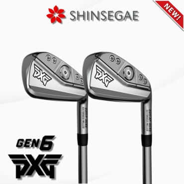 백화점 골프샵 [백화점정품] PXG GEN6 젠6 더블크롬 0311P 0311XP 아이언세트 남성아이언 경량스틸 골프아이언