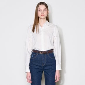 WOMAN 링클프리 데일리 클래식 셔츠 [WHITE] / WBD1L03502