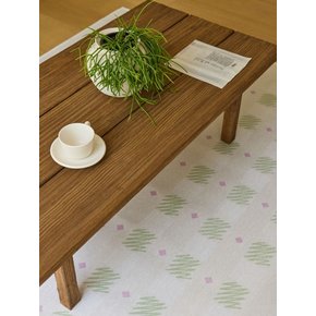 라임 글로우 러그