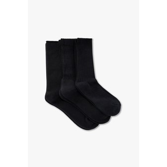 MAN ON THE BOON [ROTOTO] 코튼 블렌드 립 삭스 3PACK 4715319101000