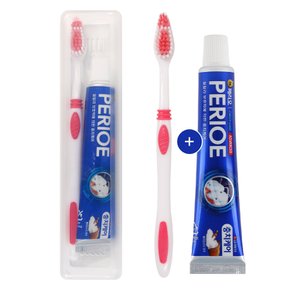캐비티 휴대용세트 칫솔+치약50g /여행용