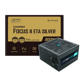 마이크로닉스 COOLMAX FOCUS II 900W ETA SILVER PCIE5 파워서플라이