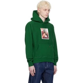 노아 그린 폰 포토 후디 SS169FW23GRN GREEN