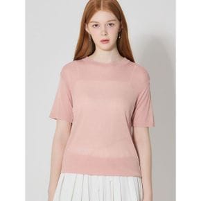 캐쉬 라운드 반팔 니트 택가격 49000원_P404386712