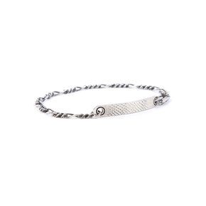 SCRATH TAG CHAIN BRACELET