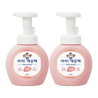 아이깨끗해 복숭아 250ml 용기x2개