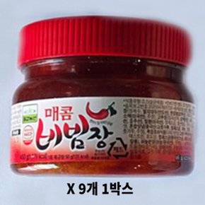 칠갑 매콤비빔장 450g 9개 1박스 만능비빔장