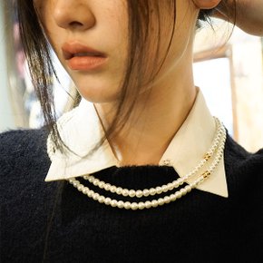 [페를라] ZOO PEARL N, 주 펄 네클리스, 진주 목걸이