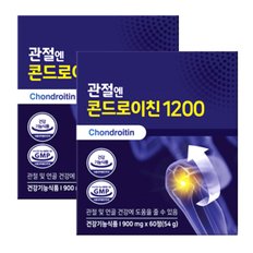 관절엔 콘드로이친 1200 900mg x 60정 x 2박스 SJ