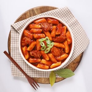 인정식탁 춘천닭갈비떡볶이 밀키트 떡볶이닭 750g (2인분, 순살닭갈비 400g + 쌀떡 350g)