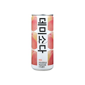 데미소다 피치 250ml