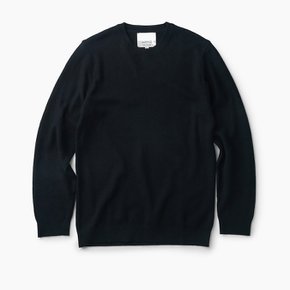 솔리드 라운드 풀오버 AHWAA25301BKX