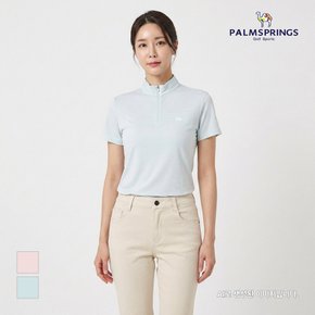 여성집업 반팔 티셔츠_STZL232299