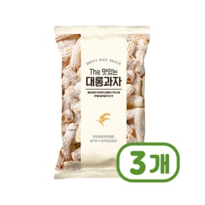 THE더맛있는 대롱과자 봉지스낵 115g x 3개