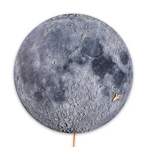 [코토나디자인] Moon Noteboard Ø70 lighting아이방 칠판