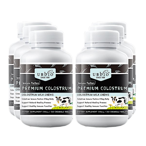 유비바이오 프리미엄 콜로스트럼 초유 COLOSTRUM 360정 6개
