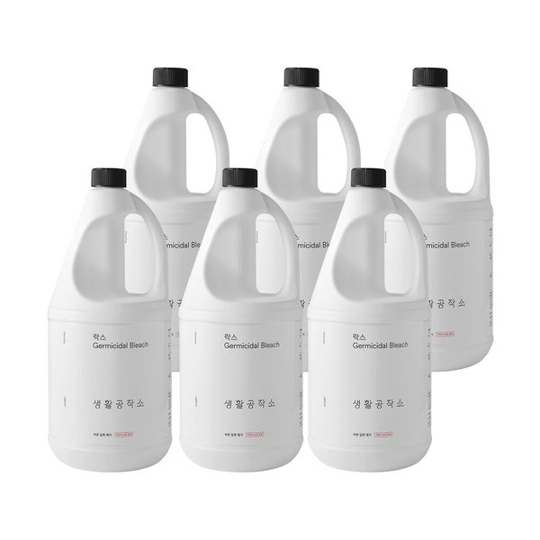 락스 살균소독제 1.85L x 6개