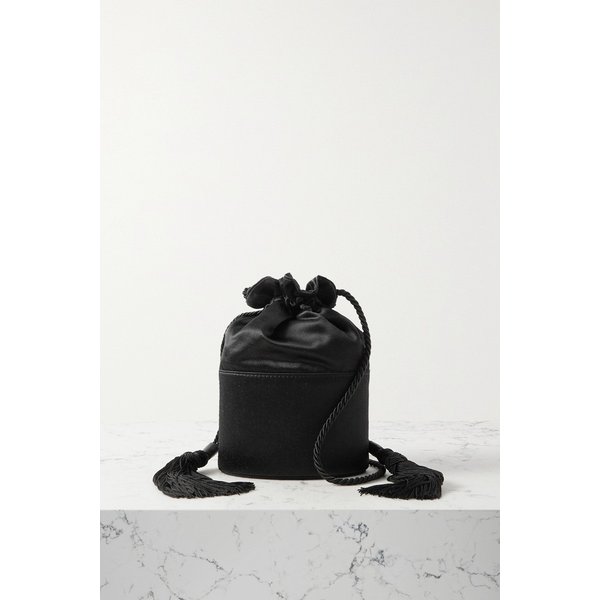 헌팅시즌 롤라 새틴 숄더 백 블랙 1647597317029119