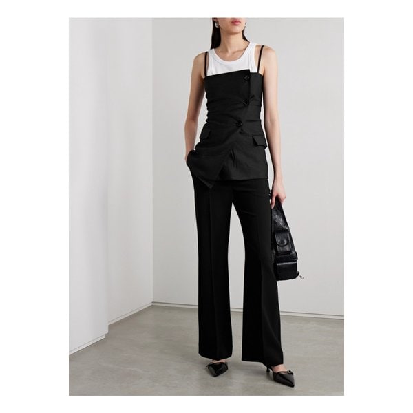 리넨 혼방 트윌 탑 블랙 1647597326701963