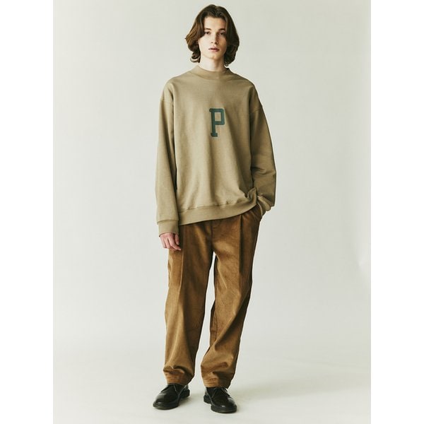 코듀로이 루즈핏 이밴드 팬츠 카멜