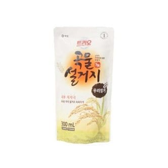  [키멘션] 트리오 곡물 설거지 우리쌀겨 300ml