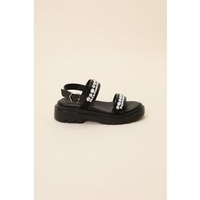 DG2AM24026BLK Jewelry sandal(black)