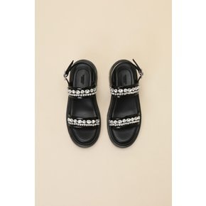 DG2AM24026BLK Jewelry sandal(black)