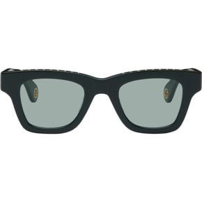 그린 르 라피아 레 루네트 노치오 선글라스 22E221AC029-5040 590 DARK GREEN