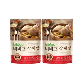 비비고 삼계탕 800g x 2팩 초복 중복 말복 보양식