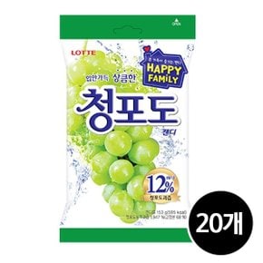 청포도 캔디, 153g, 20개