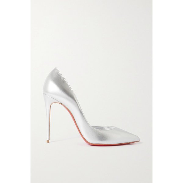 이리자 메탈릭 가죽 펌프스 100mm 실버 1647597277850272
