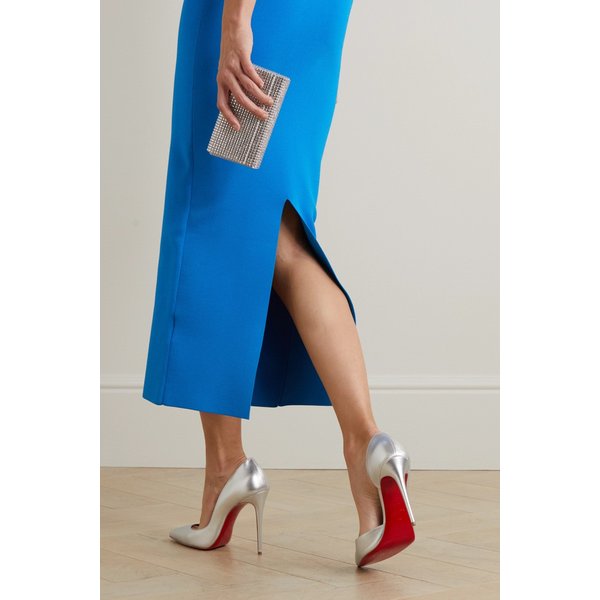 이리자 메탈릭 가죽 펌프스 100mm 실버 1647597277850272