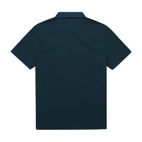 남성 우븐 써커 반팔 티셔츠 9524GZSS_BLUE GREEN