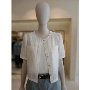 [여주점] 씨씨콜렉트 라운드넥엠보싱셔츠블라우스E252psc170