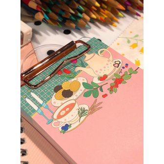 NIJI 쉼 그리고 여유시간 (메모패드/메모지)