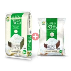 24년햅쌀 고인돌 강화섬쌀 찹쌀10kg+찰현미4kg 세트상품_정미소직판